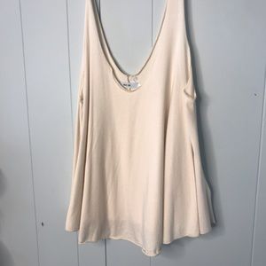 Tank top. Creme.